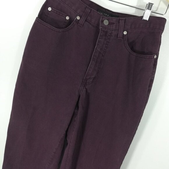 Vintage 90s Mom Jeans The Limited Size 12 Purple - Picture 5 of 14